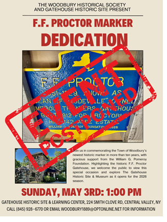 F.F. Proctor Marker Dedication